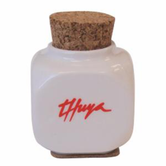 Thuya Contenitore ceramica bianca – THUYA NAILS Thuya Shop